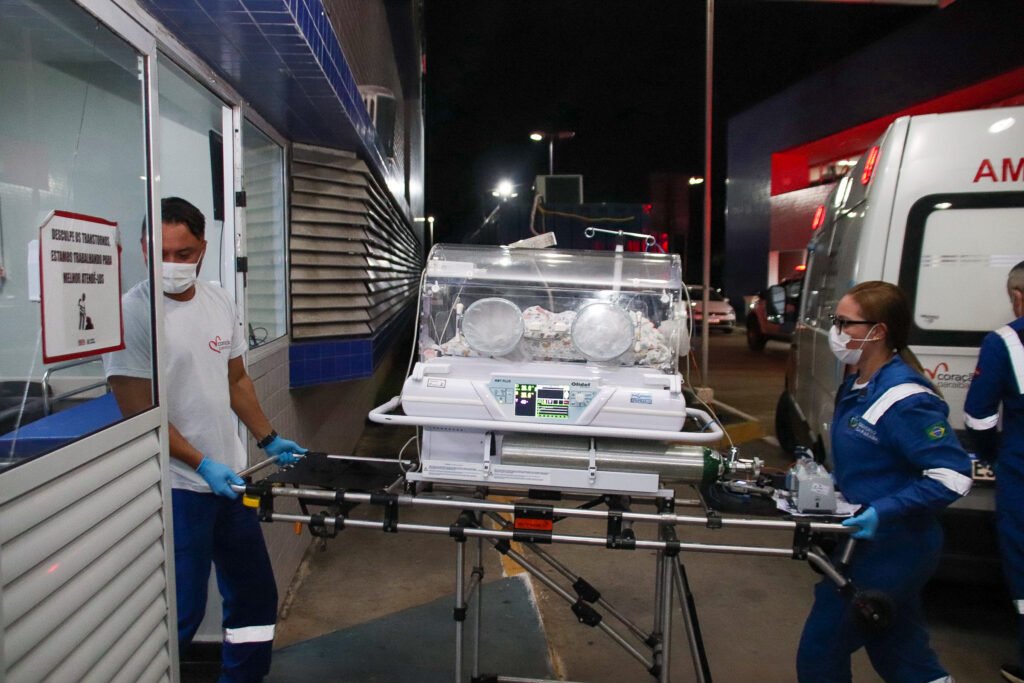 Saúde Da Paraíba Realiza Transferência Terrestre De Recém Nascida Com Cardiopatia Internada Em Hospital De Pernambuco
